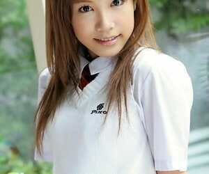 Cute Japanese teen Reika..